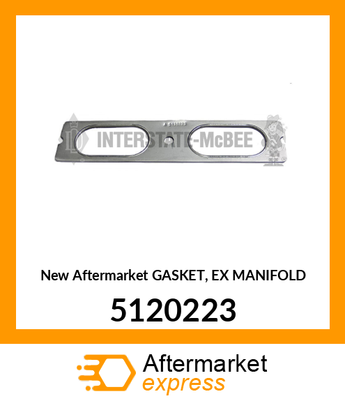 New Aftermarket GASKET, EX MANIFOLD 5120223