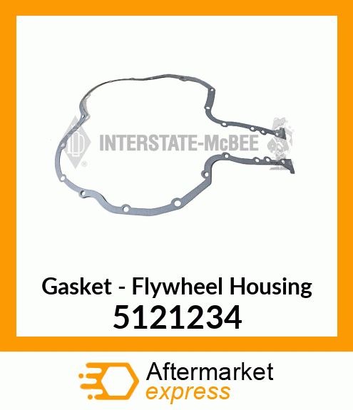 New Aftermarket GASKET,FLY WL HSG 5121234