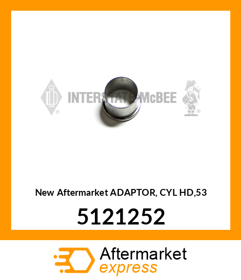 New Aftermarket ADAPTOR, CYL HD,53 5121252