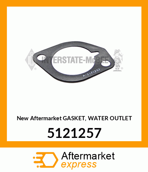 New Aftermarket GASKET, WATER OUTLET 5121257