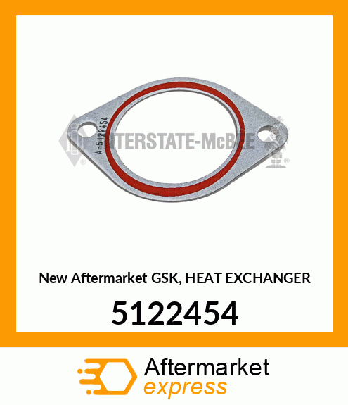 New Aftermarket GSK, HEAT EXCHANGER 5122454