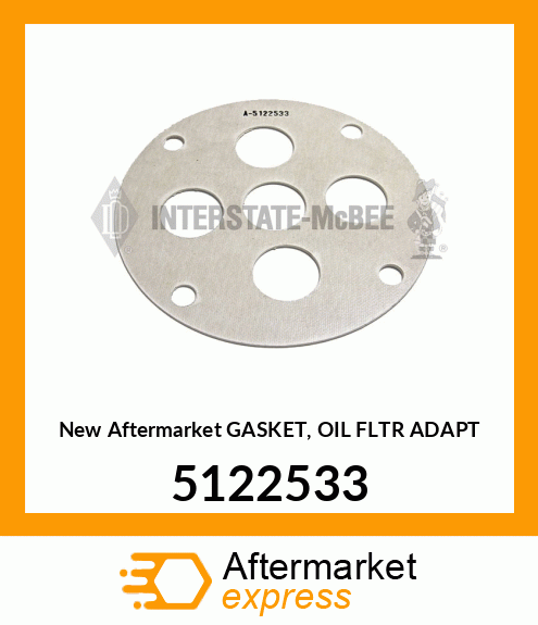 New Aftermarket GASKET, OIL FLTR ADAPT 5122533