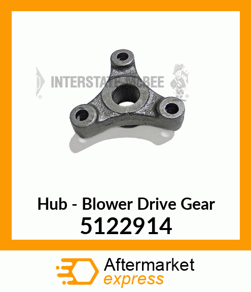 Spare part 5122914 + New Aftermarket HUB, BLOWER DVR GEAR