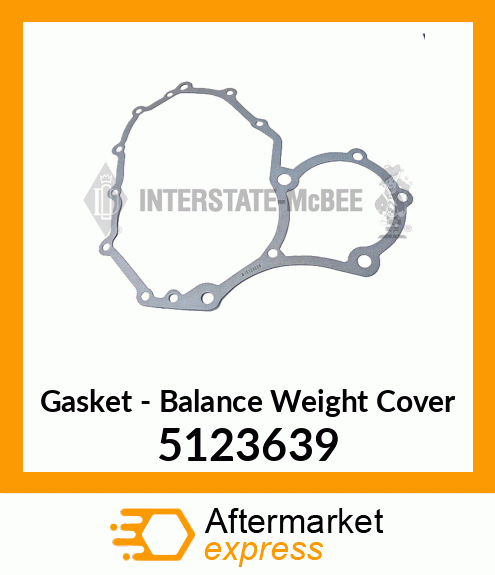 New Aftermarket GASKET, THERM. HSG CVR 5123639