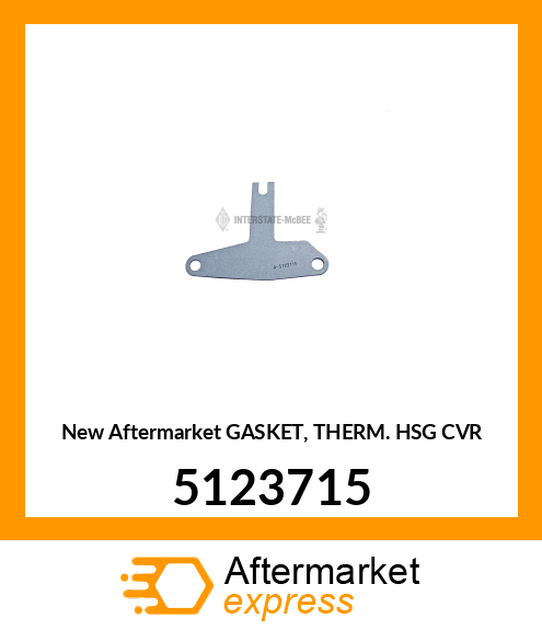 New Aftermarket GASKET, THERM. HSG CVR 5123715