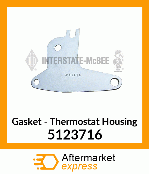 New Aftermarket GASKET, THERM. HSG CVR 5123716