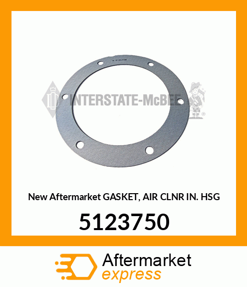 New Aftermarket GASKET, AIR CLNR IN. HSG 5123750