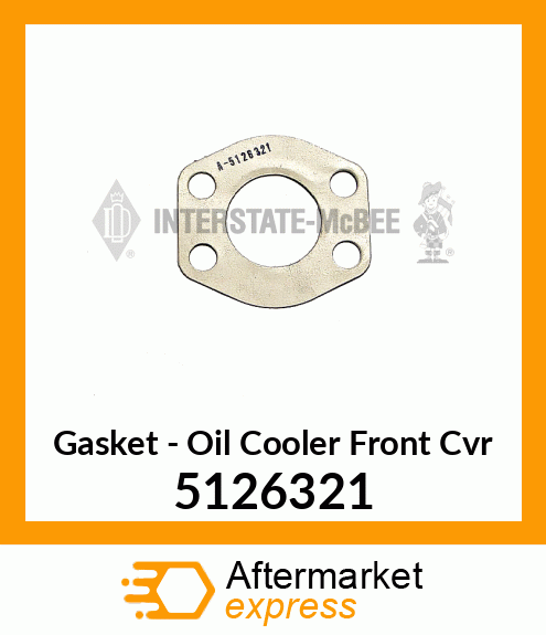 New Aftermarket GASKET, OIL CLR FRT CVR 5126321