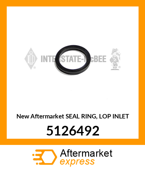 New Aftermarket SEAL RING, LOP INLET 5126492