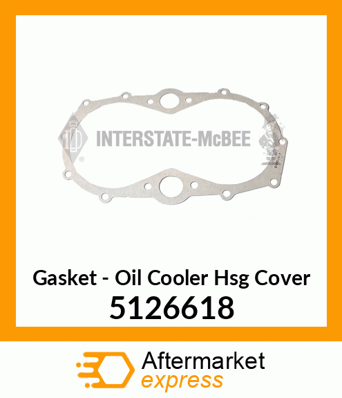 New Aftermarket GASKET, OIL CLR HSG CVR 5126618