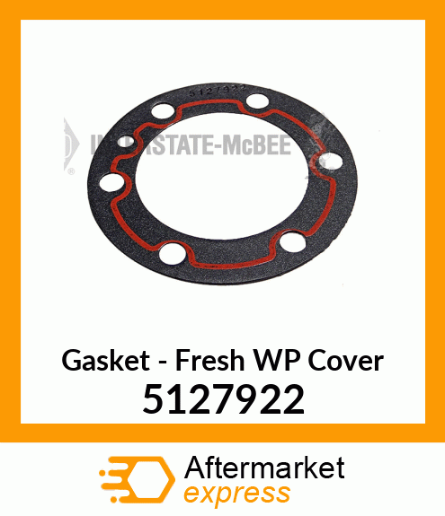 Spare part 5127922 + New Aftermarket GASKET, FWP COVER