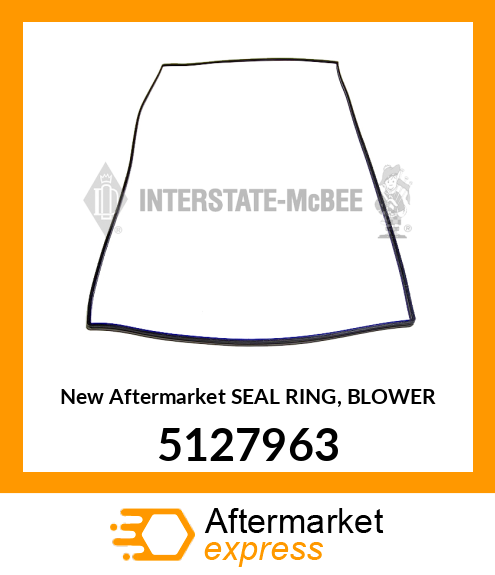 Spare part 5127963 + New Aftermarket SEAL RING, BLOWER