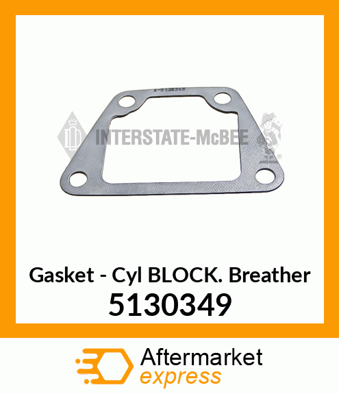 New Aftermarket GASKET, CYL BLK BREATHER 5130349
