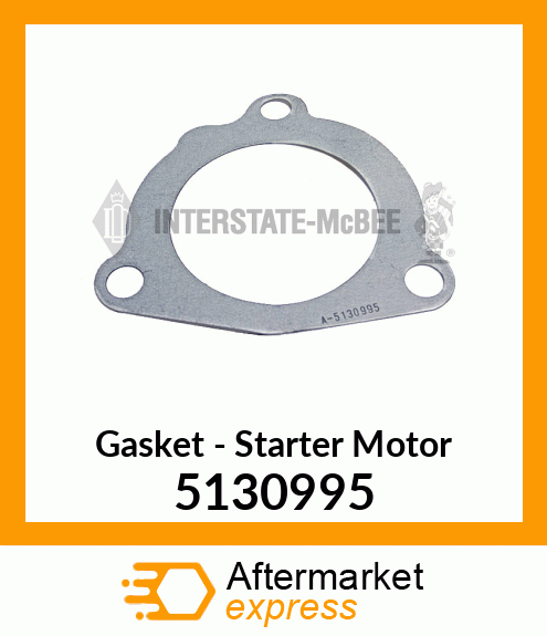 New Aftermarket GASKET, STARTING MOTOR 5130995