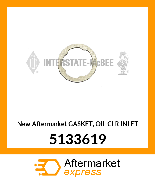 New Aftermarket GASKET, OIL CLR INLET 5133619