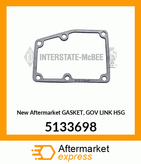 New Aftermarket GASKET, GOV LINK HSG 5133698