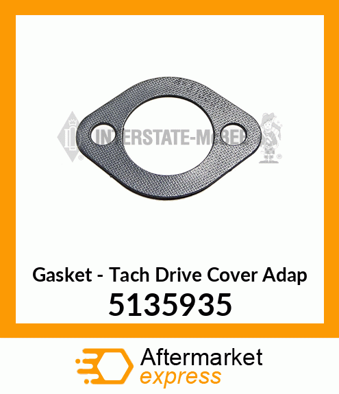 Spare part 5135935 + New Aftermarket GASKET, TACH DRV CVR ADPT.