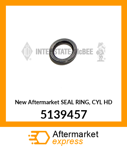 New Aftermarket SEAL RING, CYL HD 5139457