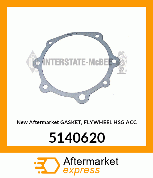 New Aftermarket GASKET, FLYWHEEL HSG ACC 5140620