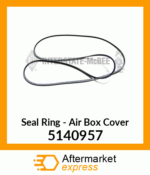 New Aftermarket SEAL RING, AIR BOX CVR 5140957