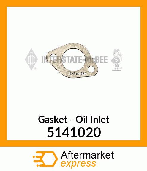 New Aftermarket GASKET, OIL INLET 5141020