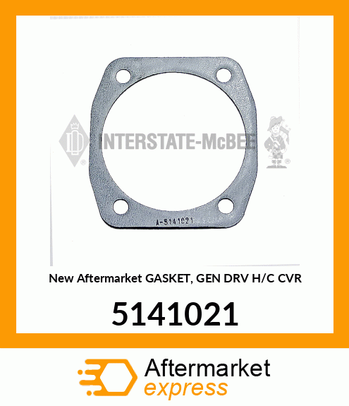 New Aftermarket GASKET, GEN DRV H/C CVR 5141021