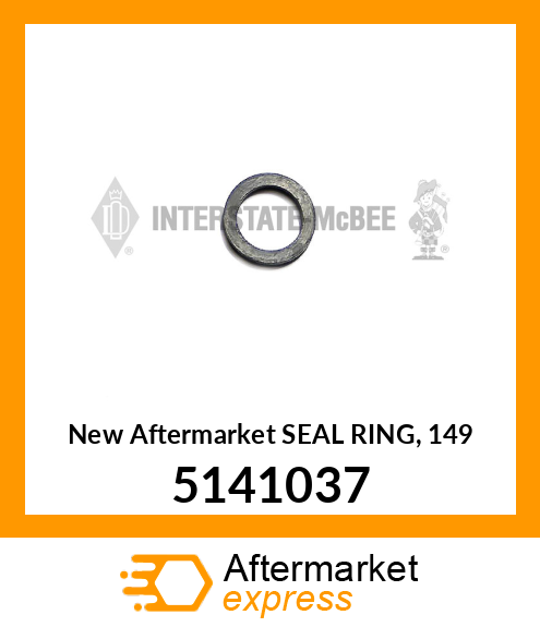 New Aftermarket SEAL RING, 149 5141037