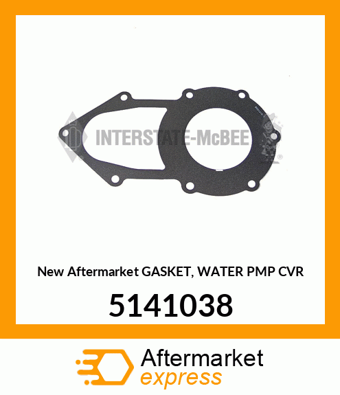 New Aftermarket GASKET, WATER PMP CVR 5141038