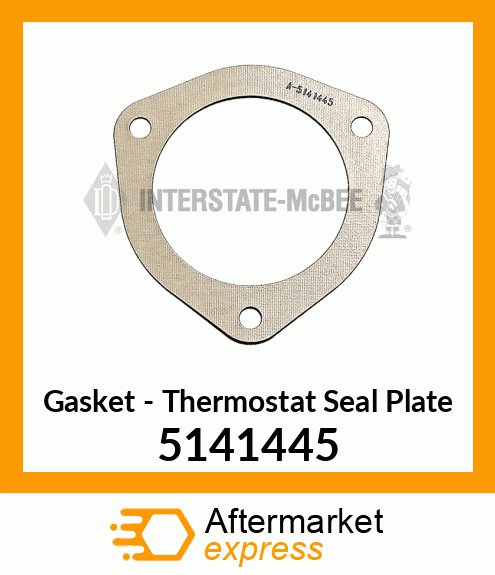 New Aftermarket GASKET, THERM SEAL PLATE 5141445