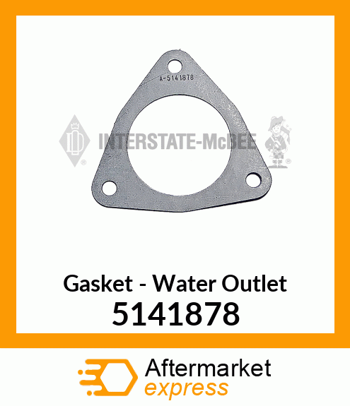 New Aftermarket GASKET, WATER OUTLET 5141878