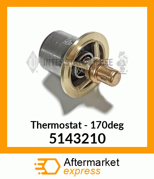 New Aftermarket THERMOSTAT, 170 DEGREE 5143210