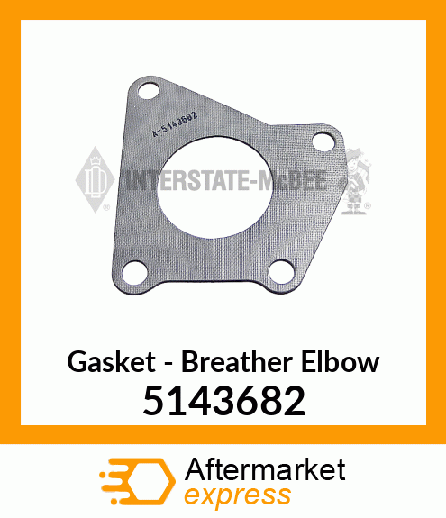 New Aftermarket GASKET, RB BREATHER ELB 5143682