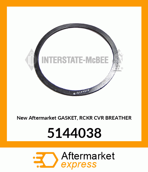 New Aftermarket GASKET, RCKR CVR BREATHER 5144038