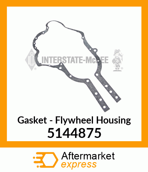 New Aftermarket GASKET, FLYWHEEL HOUSING 5144875