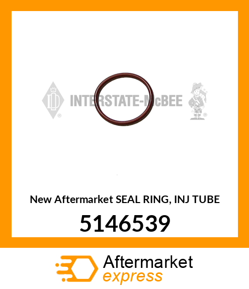 New Aftermarket SEAL RING, INJ TUBE 5146539