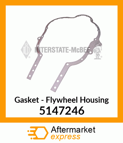 New Aftermarket GASKET, FLYWHEEL HOUSING 5147246