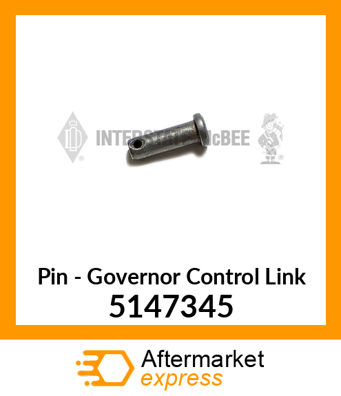 New Aftermarket PIN, GOV. CONTROL LINK 5147345