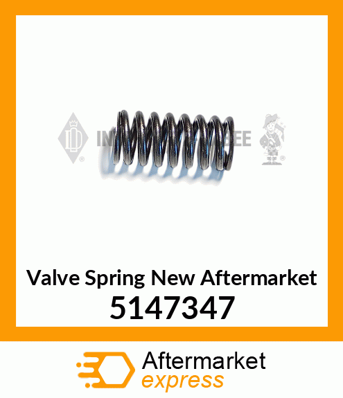 Valve Spring New Aftermarket 5147347