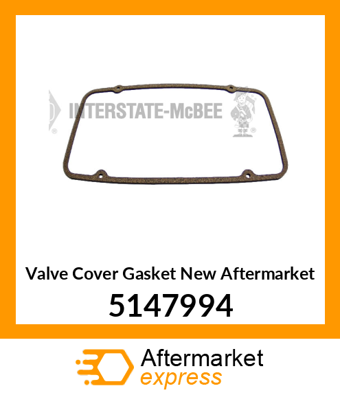 Valve Cover Gasket New Aftermarket 5147994