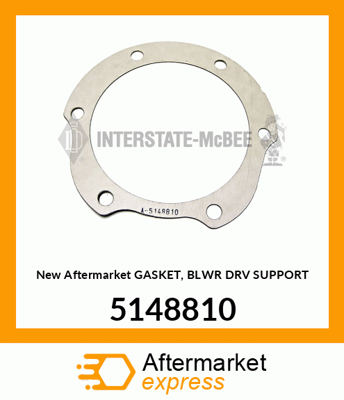 New Aftermarket GASKET, BLWR DRV SUPPORT 5148810