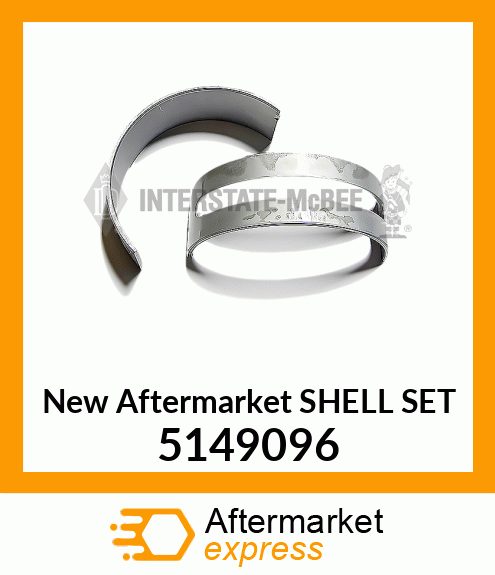 New Aftermarket SHELL SET 5149096