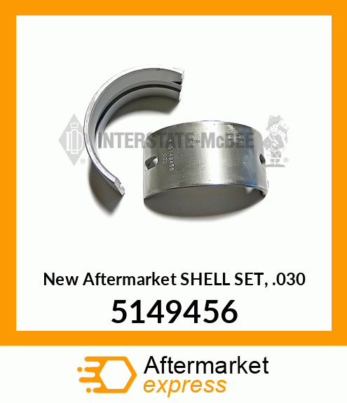 New Aftermarket SHELL SET, .030 5149456