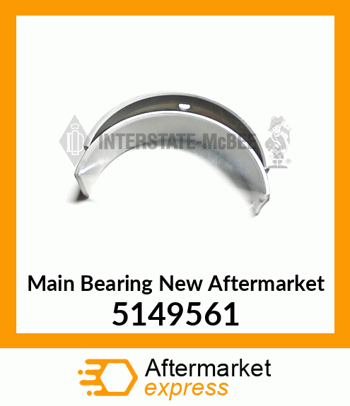 Main Bearing New Aftermarket 5149561