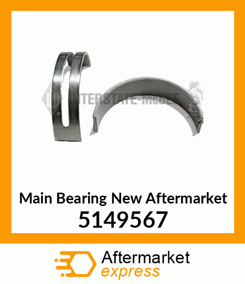 Main Bearing New Aftermarket 5149567