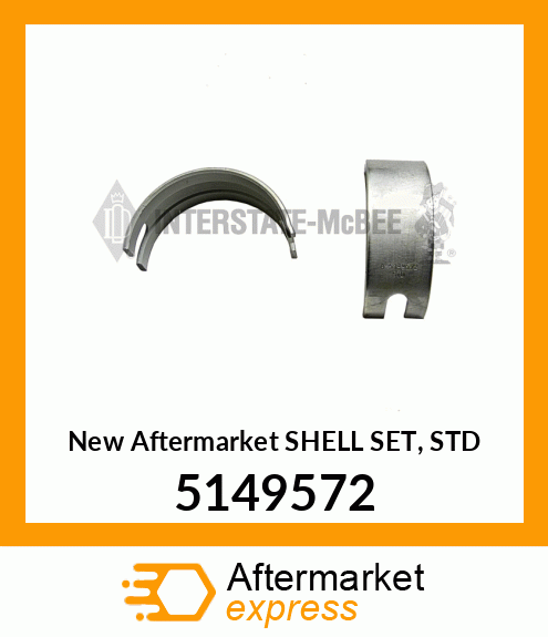 New Aftermarket SHELL SET, STD 5149572