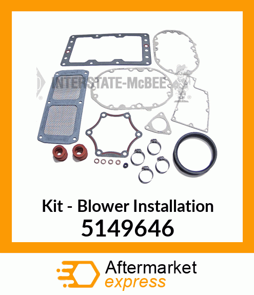 New Aftermarket KIT, BLWR INST. 6V/92 NA 5149646