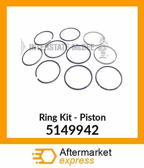 Ring Set New Aftermarket 5149942