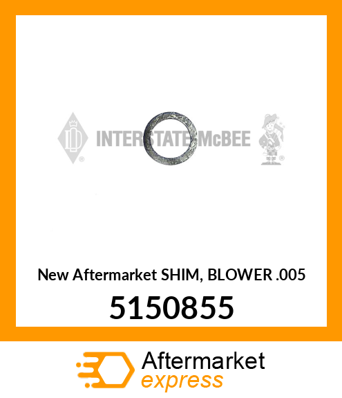 New Aftermarket SHIM, BLOWER .005 5150855