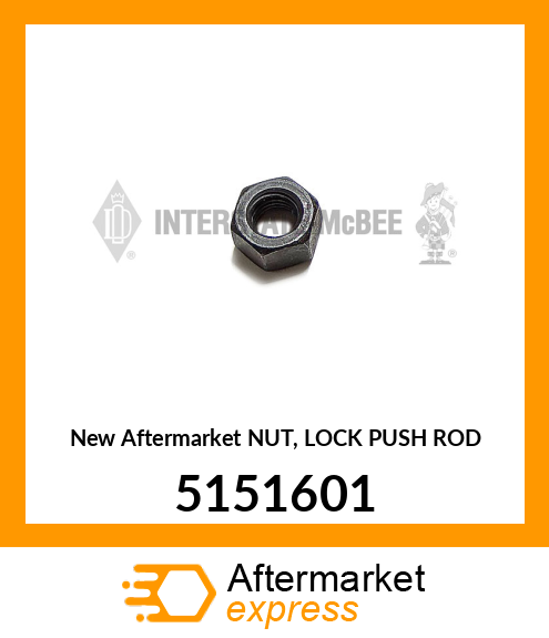 New Aftermarket NUT, LOCK PUSH ROD 5151601