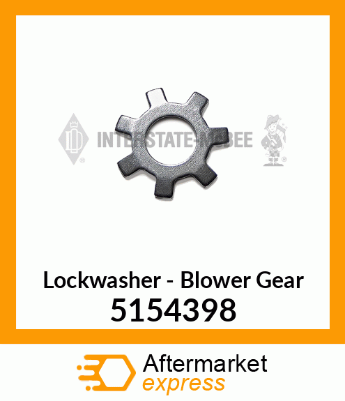 New Aftermarket LOCKWASHER, BLOWER GEAR 5154398